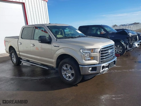 2017 Ford F-150 XL with VIN 1FTEW1EG3HKD81780, listed as a IAAI auction lot 41644328 with 143,667 mi miles. Bid and sale history available at carsss.com. Image 1.