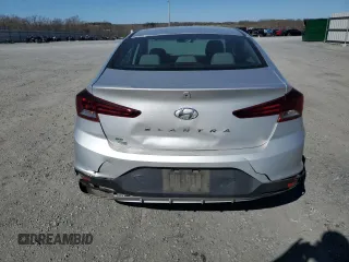 2019 Hyundai Elantra SE with VIN 5NPD74LF6KH486002, listed as a Copart auction lot 49592245 with 74,184 mi miles and Salvage Title. Bid and sale history available at DreamBid. Image 6.