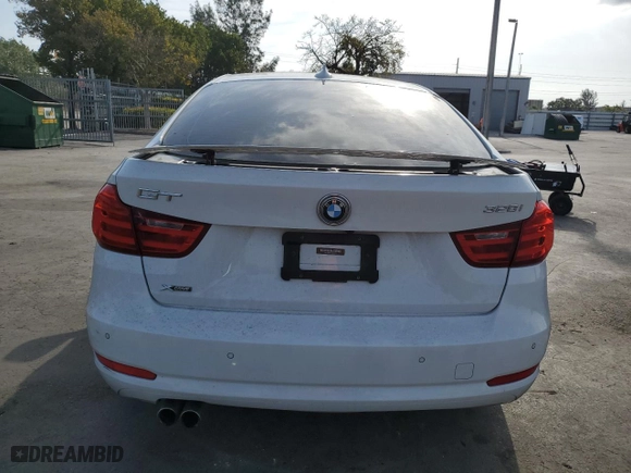 2014 BMW 3 Series Gran Turismo 328i xDrive with VIN WBA3X5C55ED243488, listed as a Copart auction lot 48344895 with 128,627 mi miles and Salvage Title. Bid and sale history available at carsss.com. Image 6.