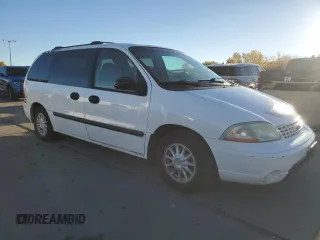 2003 Ford Windstar LX with VIN 2FMZA51493BB24849, listed as a Copart auction lot 76728704 with 156,820 mi miles and Salvage Title. Bid and sale history available at carsss.com. Image 4.