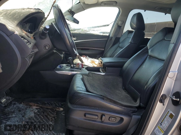 2014 Acura MDX Advance with VIN 5FRYD4H87EB036932, listed as a Copart auction lot 48427385 with Not Provided miles and Salvage Title. Bid and sale history available at DreamBid. Image 7.