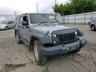 2016 Jeep Wrangler Unlimited Sport RHD with VIN 1C4BJWKG8GL122066, listed as a Copart auction lot 60637855 with Not provided miles and Salvage title. Bid and sale history available at DreamBid. Image 13.