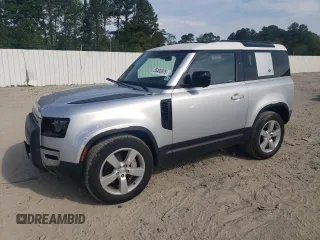 2021 Land Rover Defender with VIN SALEV6RU6M2053983, listed as a Copart auction lot 55403975 with 29,517 mi miles and Salvage title. Bid and sale history available at DreamBid. Image 1.