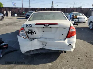 2012 Ford Fusion SE with VIN 3FAHP0HA7CR174234, listed as a Copart auction lot 61493185 with Not provided miles and Clean title. Bid and sale history available at DreamBid. Image 6.