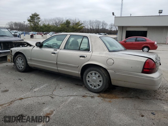 2008 Mercury Grand Marquis GS with VIN 2MEFM74V58X618701, listed as a Copart auction lot 40130954 with 175,433 mi miles and Salvage Title. Bid and sale history available at DreamBid. Image 2.