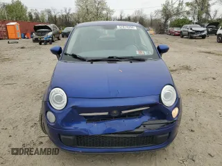 2014 FIAT 500 Pop with VIN 3C3CFFAR2ET189731, listed as a Copart auction lot 52074335 with 133,275 mi miles and Salvage Title. Bid and sale history available at carsss.com. Image 5.