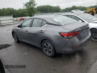 2024 Nissan Sentra SV with VIN 3N1AB8CV4RY307083, listed as a Copart auction lot 60912005 with 37,070 mi miles and Salvage title. Bid and sale history available at DreamBid. Image 2.