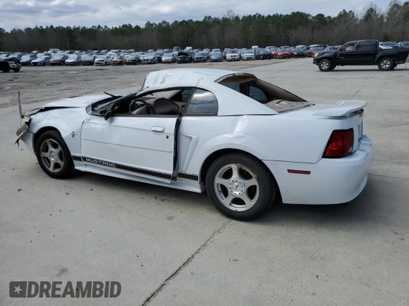 2003 Ford Mustang Standard with VIN 1FAFP40493F427703, listed as a Copart auction lot 49207945 with 0 mi miles and Salvage Title. Bid and sale history available at carsss.com. Image 2.