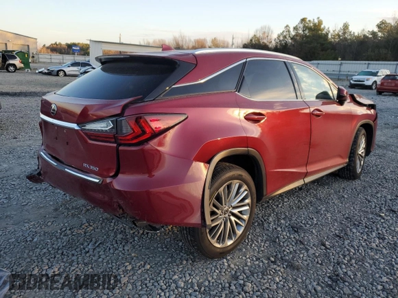 2022 Lexus RX with VIN 2T2JZMAA6NC231101, listed as a Copart auction lot 80763233 with 53,337 mi miles. Bid and sale history available at carsss.com. Image 3.