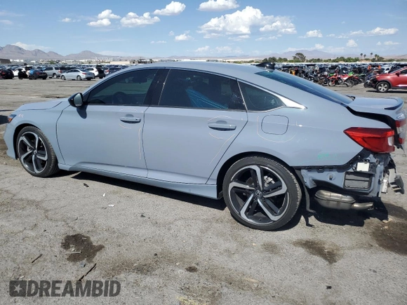 2021 Honda Accord Sport with VIN 1HGCV2F33MA002385, listed as a Copart auction lot 60171045 with 31,070 mi miles and Salvage title. Bid and sale history available at DreamBid. Image 2.