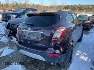 2018 Buick Encore Preferred with VIN KL4CJESB3JB704523, listed as a Copart auction lot 49801165 with 97,767 mi miles and Salvage Title. Bid and sale history available at carsss.com. Image 3.