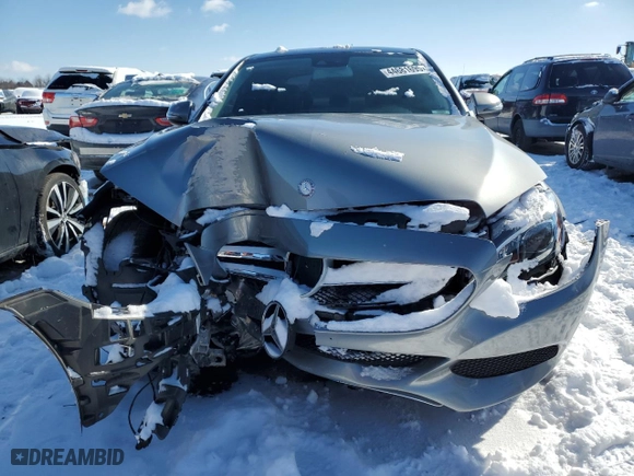2016 Mercedes-Benz C-Class C 300 Luxury with VIN 55SWF4KB9GU133610, listed as a Copart auction lot 44681695 with 0 mi miles and Salvage Title. Bid and sale history available at carsss.com. Image 5.