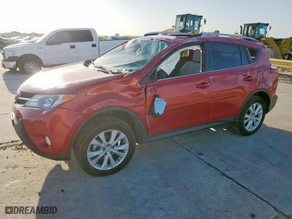 2015 Toyota RAV4 Limited with VIN 2T3YFREV2FW231609, listed as a Copart auction lot 52694975 with 0 mi miles and Salvage Title. Bid and sale history available at carsss.com. Image 1.