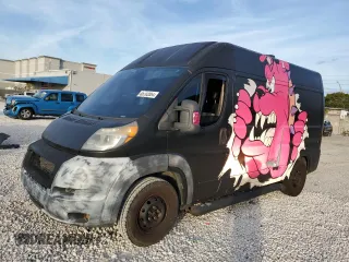 2014 Ram ProMaster Cargo with VIN 3C6TRVBG5EE102202, listed as a Copart auction lot 85702064 with 107,484 mi miles and Salvage Title. Bid and sale history available at carsss.com. Image 1.