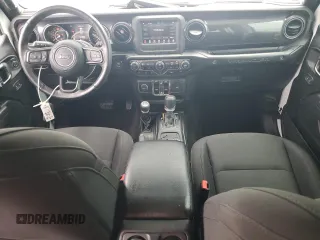 2022 Jeep Wrangler Unlimited Willys with VIN 1C4HJXDN9NW242045, listed as a Copart auction lot 59857985 with 34,970 mi miles and Salvage title. Bid and sale history available at DreamBid. Image 8.