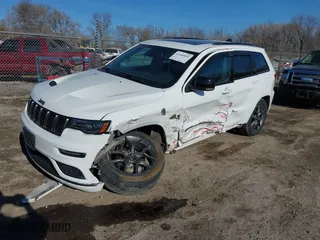 2019 Jeep Grand Cherokee Limited with VIN 1C4RJFBG8KC584604, listed as a IAAI auction lot 41460093 with 61,695 mi miles. Bid and sale history available at carsss.com. Image 17.