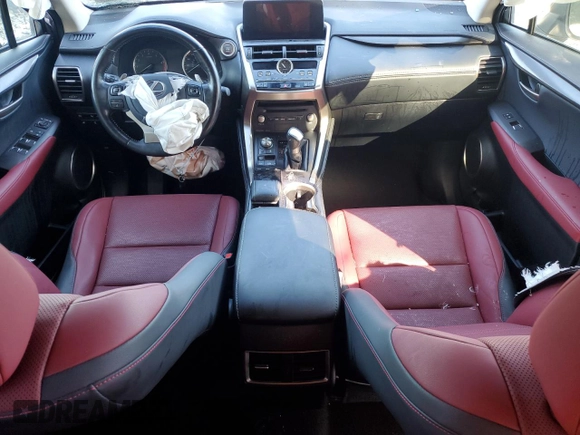 2021 Lexus NX with VIN JTJDARDZ2M2243568, listed as a Copart auction lot 49574715 with 33,065 mi miles and Salvage Title. Bid and sale history available at carsss.com. Image 8.