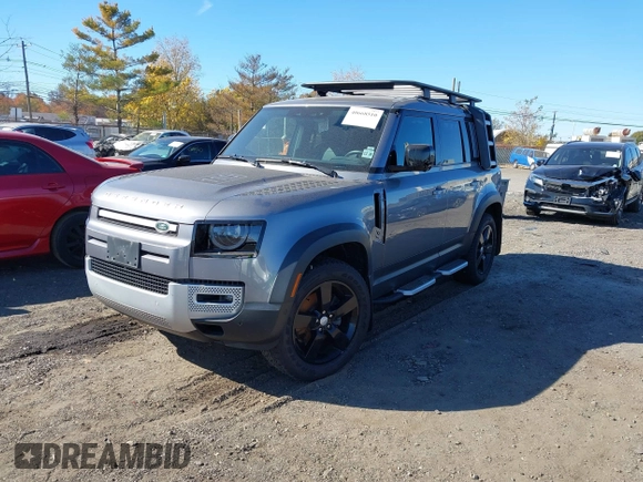 2022 Land Rover Defender S z VIN SALEJ7RX4N2097686, wystawiony jako IAAI lot #40668510 z przebiegiem 55 966 mil mil oraz . Historia ofert i sprzedaży dostępna na DreamBid. Obrazek 17.