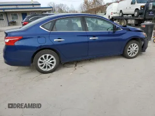 2019 Nissan Sentra SV with VIN 3N1AB7APXKY309389, listed as a Copart auction lot 78387194 with 55,669 mi miles and Salvage Title. Bid and sale history available at carsss.com. Image 3.
