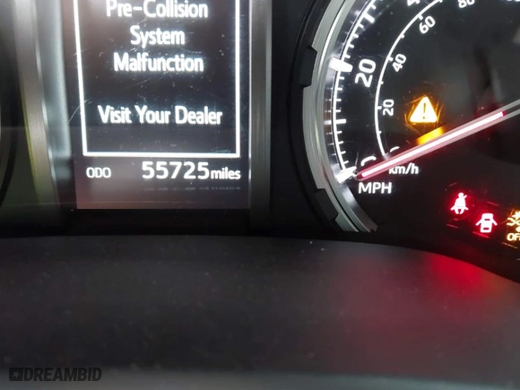 2022 Toyota 4Runner TRD Off Road with VIN JTEPU5JRXN6042348, listed as a IAAI auction lot 41734665 with 55,725 mi miles. Bid and sale history available at carsss.com. Image 16.