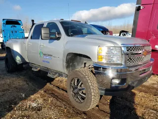 2012 Chevrolet Silverado 3500HD LTZ with VIN 1GC4K1C89CF164044, listed as a Copart auction lot 79422444 with 0 mi miles and Salvage Title. Bid and sale history available at carsss.com. Image 4.