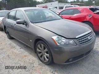 2007 Infiniti M45 Sdn with VIN JNKBY01E17M400971, listed as a IAAI auction lot 41689162 with 214,776 mi miles. Bid and sale history available at carsss.com. Image 1.