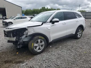 2023 Kia Sorento LX with VIN 5XYRGDLC7PG207666, listed as a Copart auction lot 55486565 with 56,819 mi miles and Salvage title. Bid and sale history available at DreamBid. Image 1.