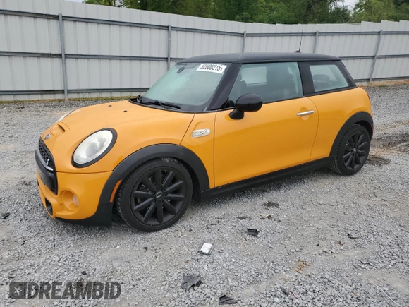 2015 MINI Hardtop S with VIN WMWXP7C52F2A41236, listed as a Copart auction lot 52600215 with 113,536 mi miles and Salvage Title. Bid and sale history available at DreamBid. Image 1.