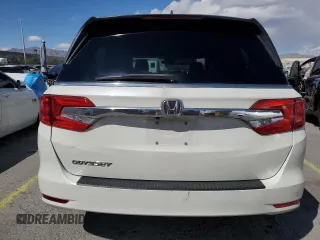 2018 Honda Odyssey EX-L with VIN 5FNRL6H72JB058195, listed as a Copart auction lot 51543075 with 84,625 mi miles and Salvage Title. Bid and sale history available at carsss.com. Image 6.