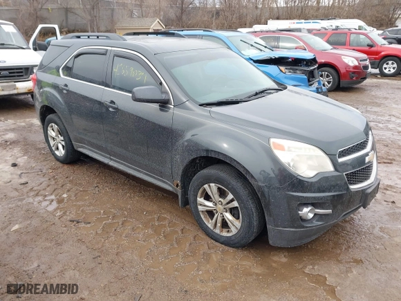 2012 Chevrolet Equinox LT w/2LT with VIN 2GNALPEK8C1272472, listed as a IAAI auction lot 41659039 with 183,743 mi miles. Bid and sale history available at carsss.com. Image 1.