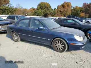 2005 Hyundai Sonata GLS with VIN KMHWF35H45A102665, listed as a Copart auction lot 76581204 with 208,763 mi miles and Salvage Title. Bid and sale history available at carsss.com. Image 4.