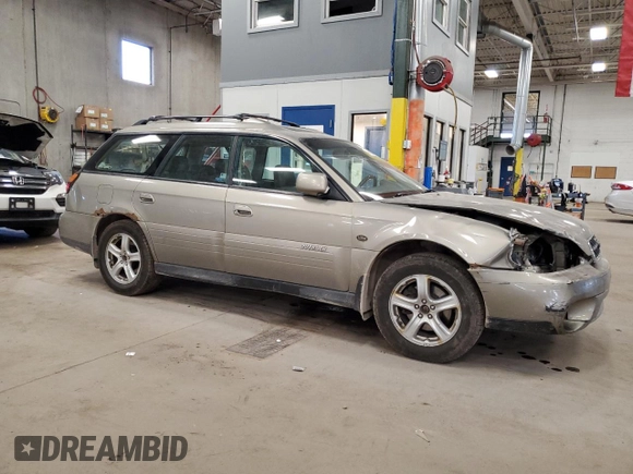 2004 Subaru Legacy Outback L.L. Bean with VIN 4S3BH806547632901, listed as a Copart auction lot 49159695 with 281,045 mi miles and Salvage title. Bid and sale history available at DreamBid. Image 4.