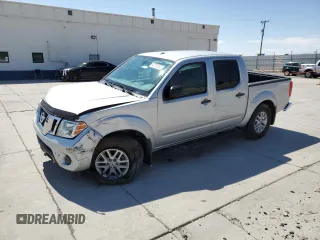 2018 Nissan Frontier SV with VIN 1N6AD0EV7JN710379, listed as a Copart auction lot 62706895 with 56,431 mi miles and Salvage title. Bid and sale history available at DreamBid. Image 1.