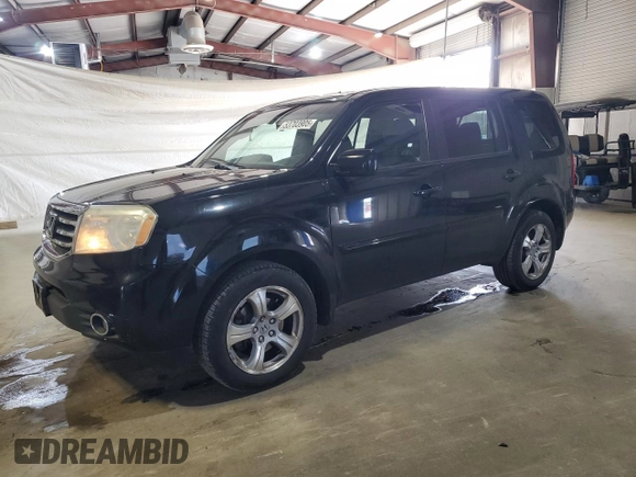2012 Honda Pilot EX-L with VIN 5FNYF4H54CB085634, listed as a Copart auction lot 53703905 with 161,161 mi miles and Clean Title. Bid and sale history available at DreamBid. Image 1.