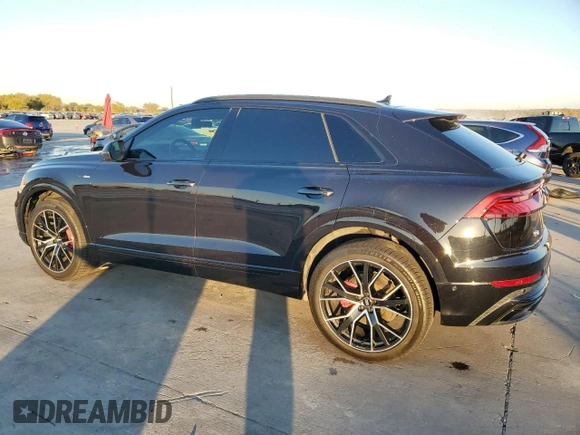 2019 Audi Q8 Premium Plus with VIN WA1EVAF14KD022411, listed as a Copart auction lot 82133294 with 42,839 mi miles and Salvage Title. Bid and sale history available at carsss.com. Image 2.