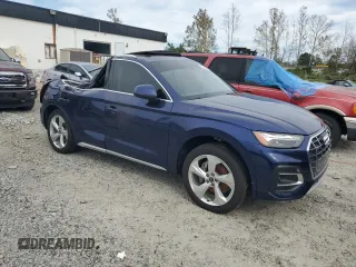 2021 Audi Q5 Prestige with VIN WA1CAAFY1M2054845, listed as a Copart auction lot 75480744 with 37,366 mi miles and Salvage Title. Bid and sale history available at carsss.com. Image 4.