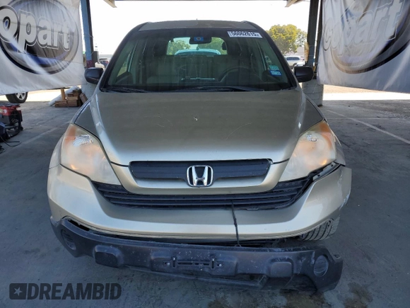 2008 Honda CR-V LX with VIN JHLRE38378C015343, listed as a Copart auction lot 56062615 with 161,141 mi miles and Salvage title. Bid and sale history available at DreamBid. Image 5.