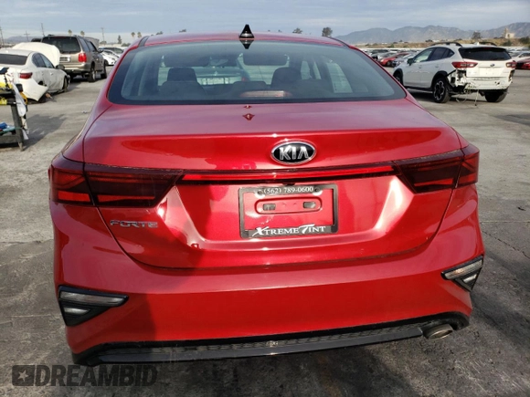 2021 Kia Forte FE with VIN 3KPF24AD0ME338718, listed as a Copart auction lot 77893723 with 41,865 mi miles and Clean title. Bid and sale history available at DreamBid. Image 6.