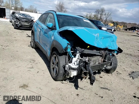 2022 Hyundai Kona SEL with VIN KM8K62AB0NU796196, listed as a Copart auction lot 50367305 with 63,398 mi miles and Salvage Title. Bid and sale history available at DreamBid. Image 10.