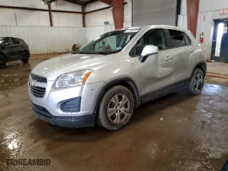 2016 Chevrolet Trax LS with VIN KL7CJKSB3GB603203, listed as a Copart auction lot 47664325 with 128,458 mi miles and Clean Title. Bid and sale history available at carsss.com. Image 1.
