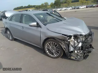 2018 Toyota Avalon XLE with VIN 4T1BK1EB8JU278590, listed as a IAAI auction lot 34073726 with 50 mi miles. Bid and sale history available at carsss.com. Image 1.
