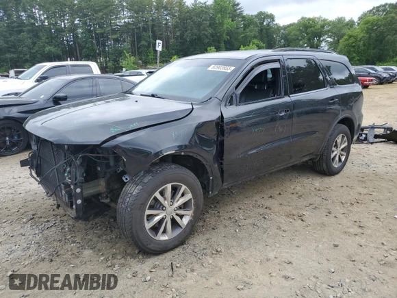 2016 Dodge Durango Limited with VIN 1C4RDJDG9GC484347, listed as a Copart auction lot 60903955 with 112,601 mi miles and Salvage title. Bid and sale history available at DreamBid. Image 1.