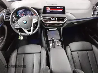 2024 BMW X3 xDrive30i with VIN 5UX53DP09R9U55138, listed as a Copart auction lot 49742885 with 23,927 mi miles and Clean Title. Bid and sale history available at DreamBid. Image 8.