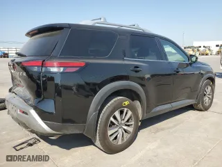2022 Nissan Pathfinder SL with VIN 5N1DR3CA9NC204455, listed as a Copart auction lot 74389134 with 74,360 mi miles and Salvage Title. Bid and sale history available at carsss.com. Image 3.