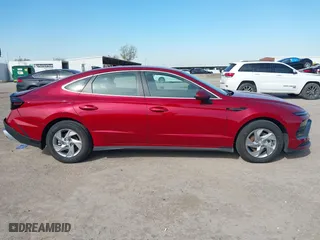 2025 Hyundai Sonata SE with VIN KMHL24JA8SA434505, listed as a IAAI auction lot 41337491 with 4,003 mi miles. Bid and sale history available at carsss.com. Image 13.