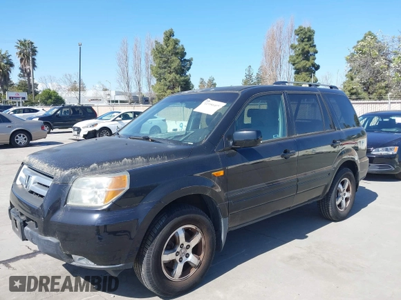 2006 Honda Pilot EX with VIN 5FNYF28416B034382, listed as a IAAI auction lot 41950405 with 176,437 mi miles and . Bid and sale history available at DreamBid. Image 6.