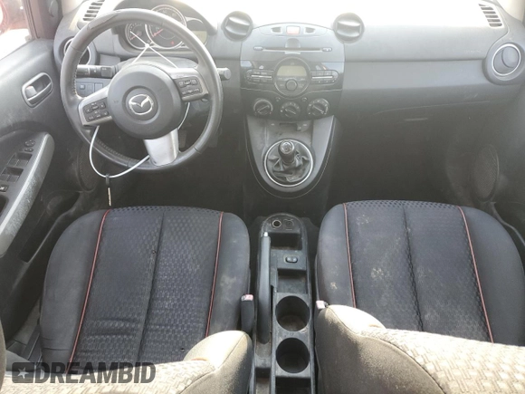 2012 Mazda 2 Touring with VIN JM1DE1LY7C0131375, listed as a Copart auction lot 53147955 with 216,971 mi miles and Salvage Title. Bid and sale history available at carsss.com. Image 8.