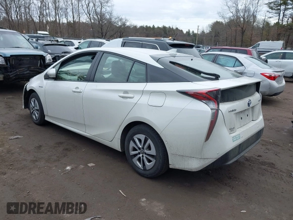 2018 Toyota Prius Two with VIN JTDKARFU8J3059124, listed as a IAAI auction lot 41709364 with 79,982 mi miles. Bid and sale history available at carsss.com. Image 3.