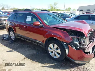2011 Subaru Outback 2.5i Limited Pwr Moon with VIN 4S4BRCKCXB3432647, listed as a IAAI auction lot 42006232 with 167,235 mi miles. Bid and sale history available at carsss.com. Image 1.