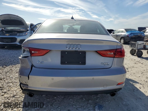 2015 Audi A3 Premium Plus with VIN WAUEFGFF8F1039136, listed as a Copart auction lot 46832785 with 50,599 mi miles and Clean title. Bid and sale history available at DreamBid. Image 6.